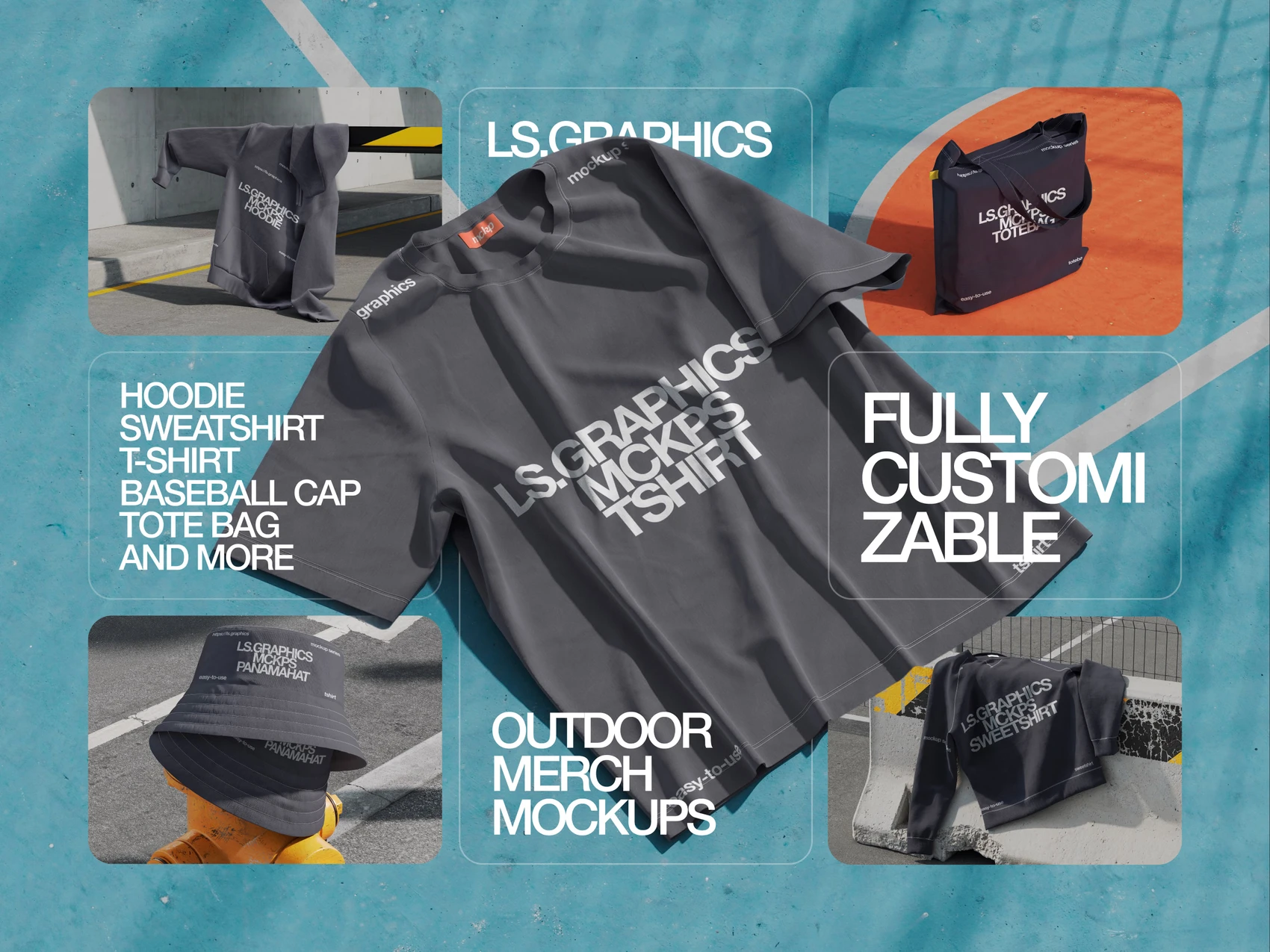 Outdoor Merch Mockups 2