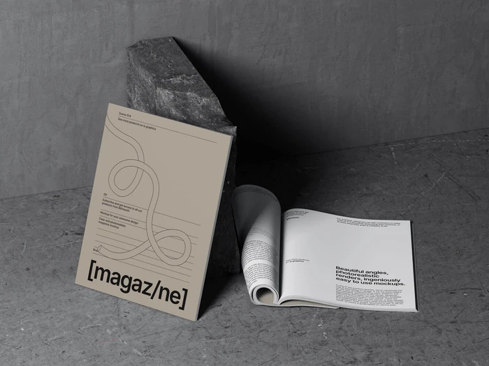 Bode, Magazine Mockups, US, 14