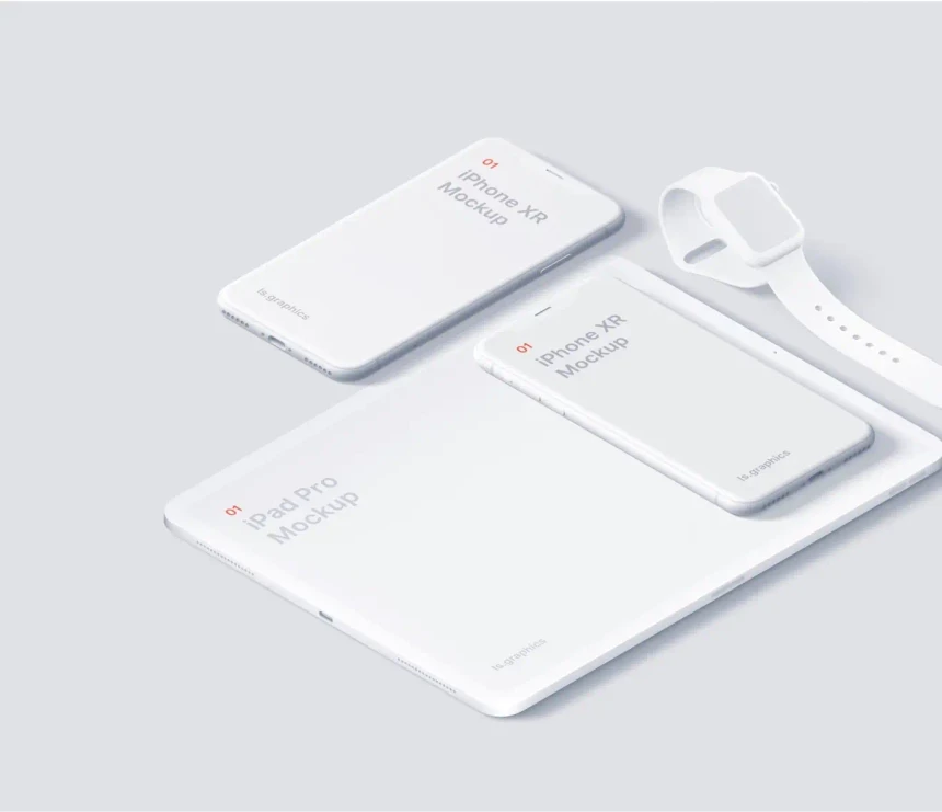 Isometric Mockup Scene Creator 5