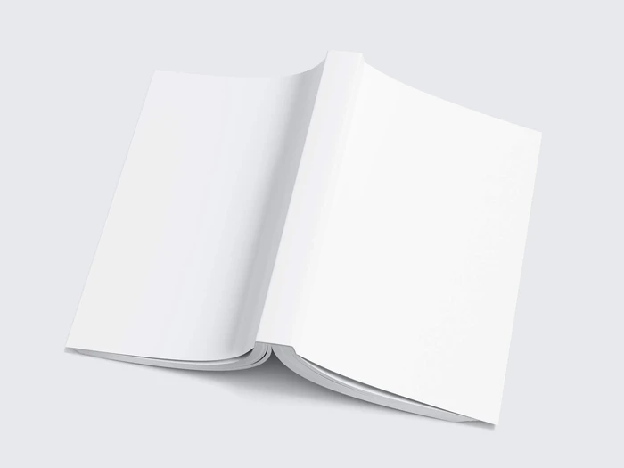 Book Mockup, US-Angled, 11