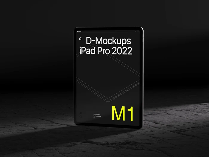 D-Mockups: iPad Pro, 05