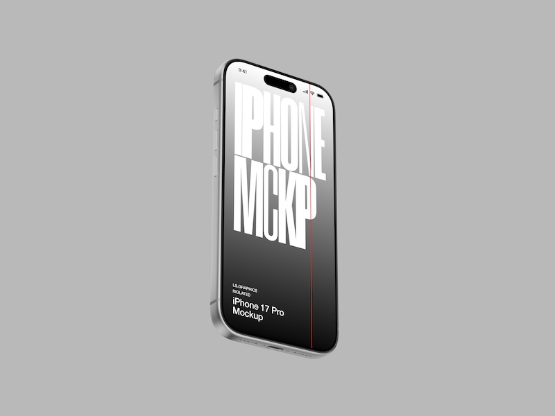 iPhone 17 Pro Mockup, Scene 3