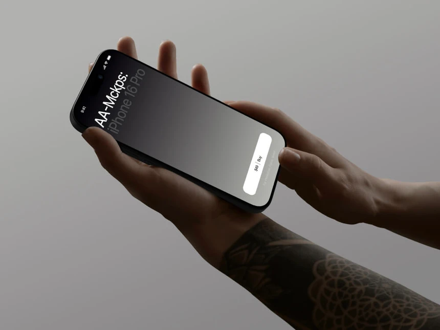 AA-Mockups: iPhone 16 Pro 9