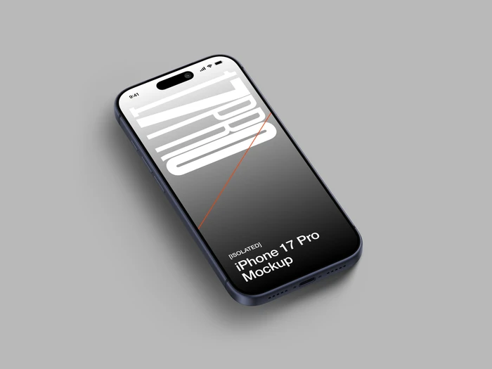 iPhone 17 Pro Mockup, Scene 2