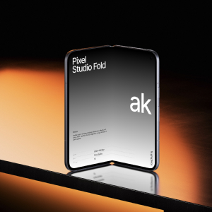 AK-Mockups, Pixel 10 Pro Fold