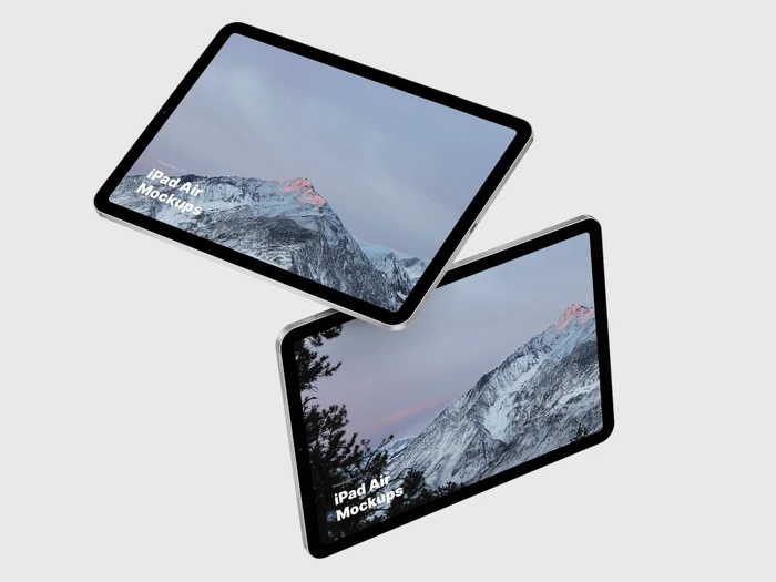iPad Air (2020) Mockups, 09