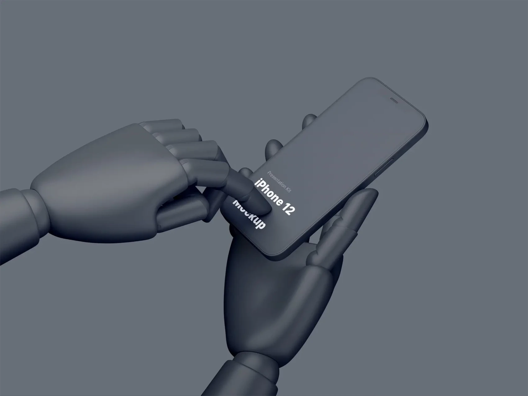 Wooden Hands iPhone 12 Pro Mockups 36